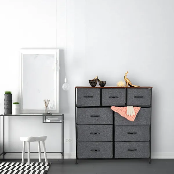 B2X Byråer>Byrå med 9 lådor