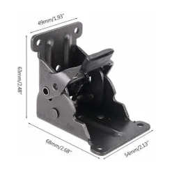 Matbord>Charnire Pliante Autobloquante 90, Support Pliable, Verrouillage Extension Table Support D'tagre Pliable En Tle D'acier Pour Table De Travail, 4 Pcs | Fyndiq