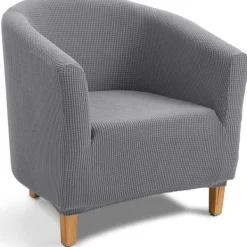 Fåtöljer>Chesterfield fåtöljöverdrag, Jacquard stretch stretch badkar