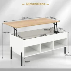 COSTWAY Soffbord><noscript><img width=