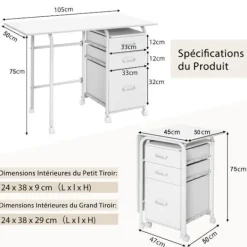 COSTWAY Kontorsmöbler><noscript><img width=