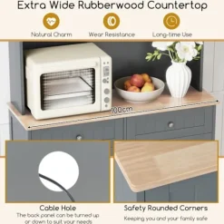 COSTWAY Sideboards><noscript><img width=