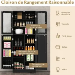 COSTWAY Sideboards><noscript><img width=