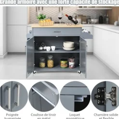 COSTWAY Köksö><noscript><img width=