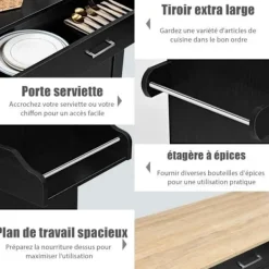 COSTWAY Köksö><noscript><img width=