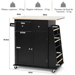 COSTWAY Sideboards><noscript><img width=