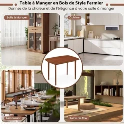 COSTWAY Matbord><noscript><img width=