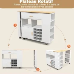 COSTWAY Köksö><noscript><img width=