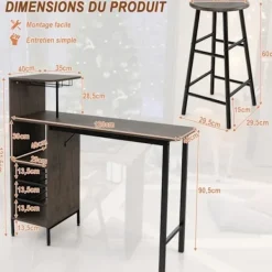 COSTWAY Matbord><noscript><img width=