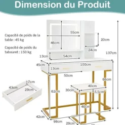 COSTWAY Sminkbord><noscript><img width=