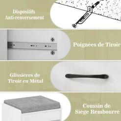 COSTWAY Sminkbord><noscript><img width=