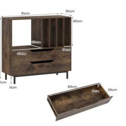 COSTWAY Sideboards><noscript><img width=