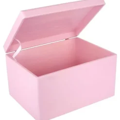 CREATIVE DECO Kistor & Koffertar>XXL förvaringslåda i trä - 40 x 30 x 24 cm - med lock