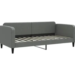 vidaXL Soffor>Dagbädd mörkgrå 90x200 cm tyg