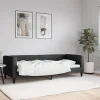 vidaXL Soffor>Dagbädd svart 80x200 cm tyg