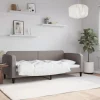 vidaXL Soffor>Dagbädd taupe 80x200 cm tyg