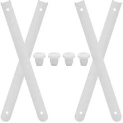 Kistor & Koffertar>40-delad lådfixerad glidskena i plast L-formad lådpropp (2,10X1,90X1,20CM, brun)