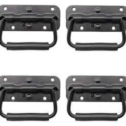 ATELA Kistor & Koffertar>4-delat case handtag, verktygslåda fjäderhandtag, dragfjäder fällbart handtag, hopfällbart handtag, fjäderlåda handtag, handtagsbyte för verktygslåda eller S | Fyndiq