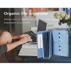 Kontorsmöbler>Dokumentorganisatör, "Om jag försvinner"-pärm, kompatibel med viktiga papper, organisatör för dödsbo planering, födelsebevis