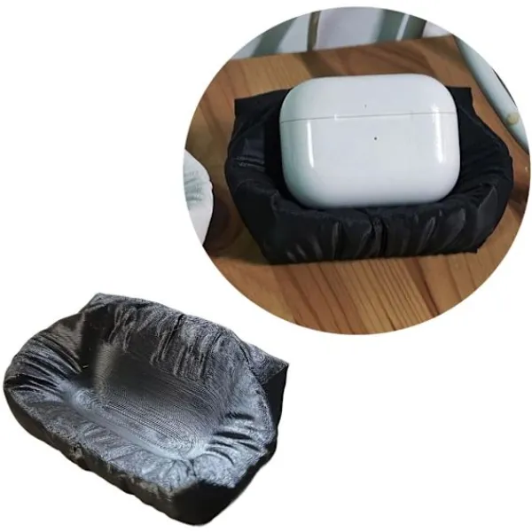 unbranded Sittsäckar>3D-printat hörlursfodral i soffform för Pods 1 2 3 flera modeller skrivbord