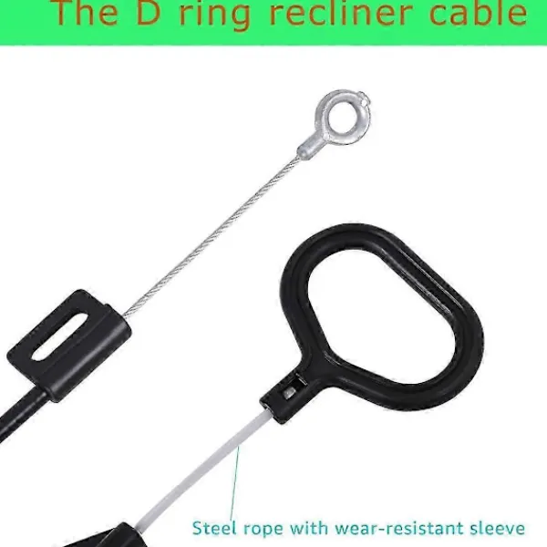 Fåtöljer>D-ring Ersättningshandtag för Fåtölj, för Lazyboy Handtagskabel, Utlösningskabel Soffa Fåtölj Ersättningsdelar, 2-pack