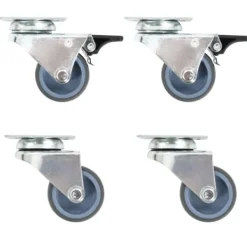 vidaXL Balkongmöbler>Dubbelhjul 4 st 50 cm