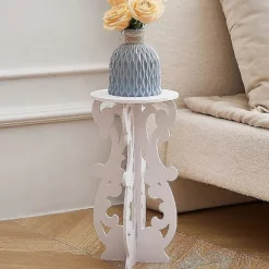 Småbord>Dubbelt Lager Skrivbordsorganisator Hylla för Kök Badrum Minimalistisk Förvaringsställ