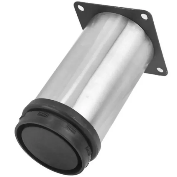 Generic Tv-Bänkar>EBTOOLS TV-skåpsben 4 Delar 50 x 100mm Rostfritt Stål Plätering Justerbara Runda Möbelben för TV-bord