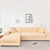 Soffor>Elastiskt sofföverdrag, bekvämt stretchtyg (beige, 140-180cm)