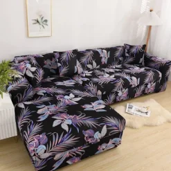 Soffor>Elastiskt tryckt överdrag L-format kombinerat överdrag Single person S size (90-140cm) | Fyndiq