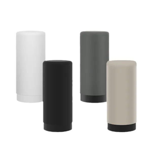 9484896354514 Sminkbord>Enkel diskmedelsdispenser för köket, exklusiv, enkel dosering, läckagesäker silikontvåldispenser, 250 ml kapacitet, 6 x 14 cm, grå
