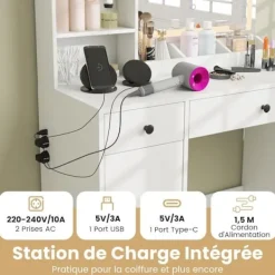 COSTWAY Sminkbord><noscript><img width=