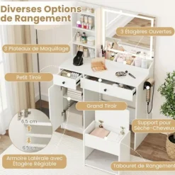 COSTWAY Sminkbord><noscript><img width=