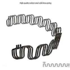 EURL Soffor>Ersättningsfjädrar för soffa och stol med clips, 45cm 50cm 55cm 60cm