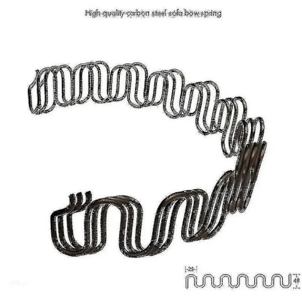 EURL Soffor>Ersättningsfjädrar för soffa och stol med clips, 45cm 50cm 55cm 60cm