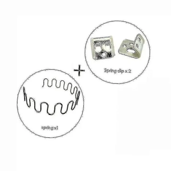 EURL Soffor>Ersättningsfjädrar för soffa och stol med clips, 45cm 50cm 55cm 60cm