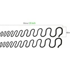 Soffor>Ersättningsfjädrar för soffa 2 st 50 cm diameter trådar kit-FD-