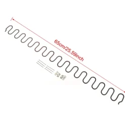 Soffor>Ersättningsfjädrar för soffa med klämmor 65cm