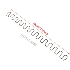 Soffor>Ersättningsfjädrar för soffa med klämmor 60cm