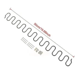 Soffor>Ersättningsfjädrar för soffstolar, möbelfjäder med clips, 45cm 50cm 60cm 65cm 70cm Lång Ressort Hardware-DYDZ