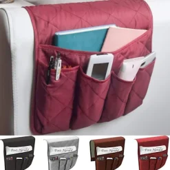 Soffor>5-ficks Soffförvaring Armstödsorganisatör Hängande Sängficka [GKS]