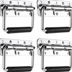 Kistor & Koffertar>Fällbar handtag i rostfritt stål med fjäder