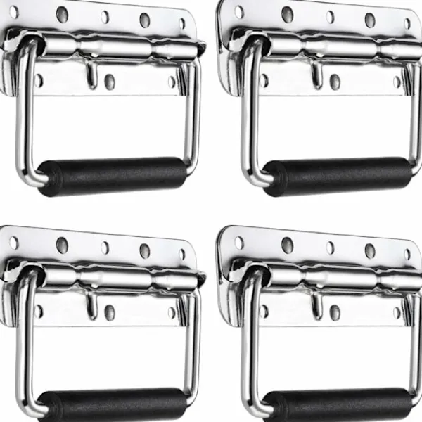 Kistor & Koffertar>Fällbar handtag i rostfritt stål med fjäder