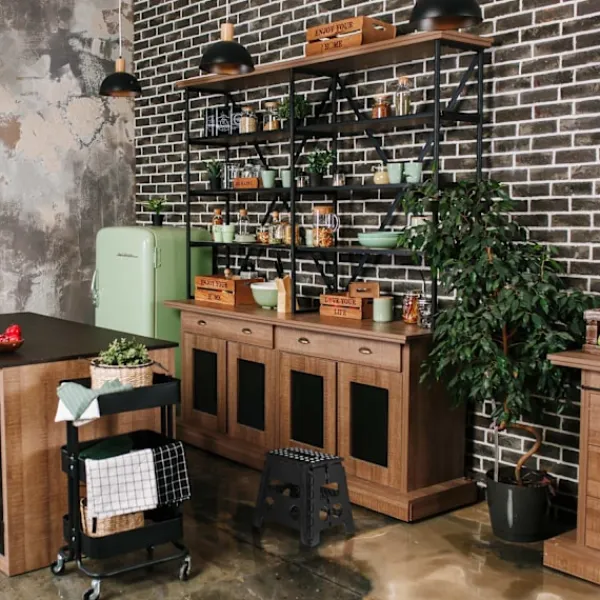 Northio Pallar>Fällbar pall L svart