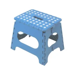 MARBUENO SUMMER Pallar>Fällbar plastpall - - 33x26.5x27 cm - Maximal belastning 150 kg - Halkfri - Lätt att fälla ihop