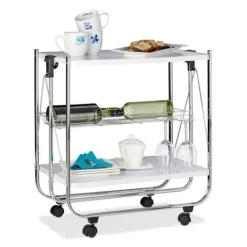 B2X Småbord>Fällbar serveringsvagn