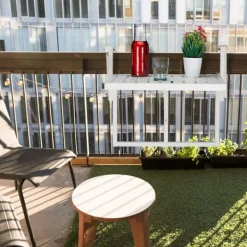 Balkongmöbler>Fällbart balkongbord i trä 4030