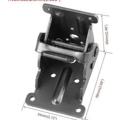 Balkongmöbler>Fällbart Stödben för Bord och Säng - Stål, Skruv, Utbyggbar