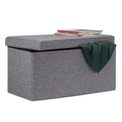 Northix Kistor & Koffertar>Fällbänk Linne