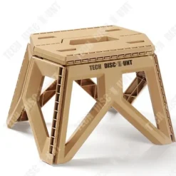 TECH DISCOUNT Pallar>Fällstol - TD® - Camping - Brun - Material PP - Utomhus